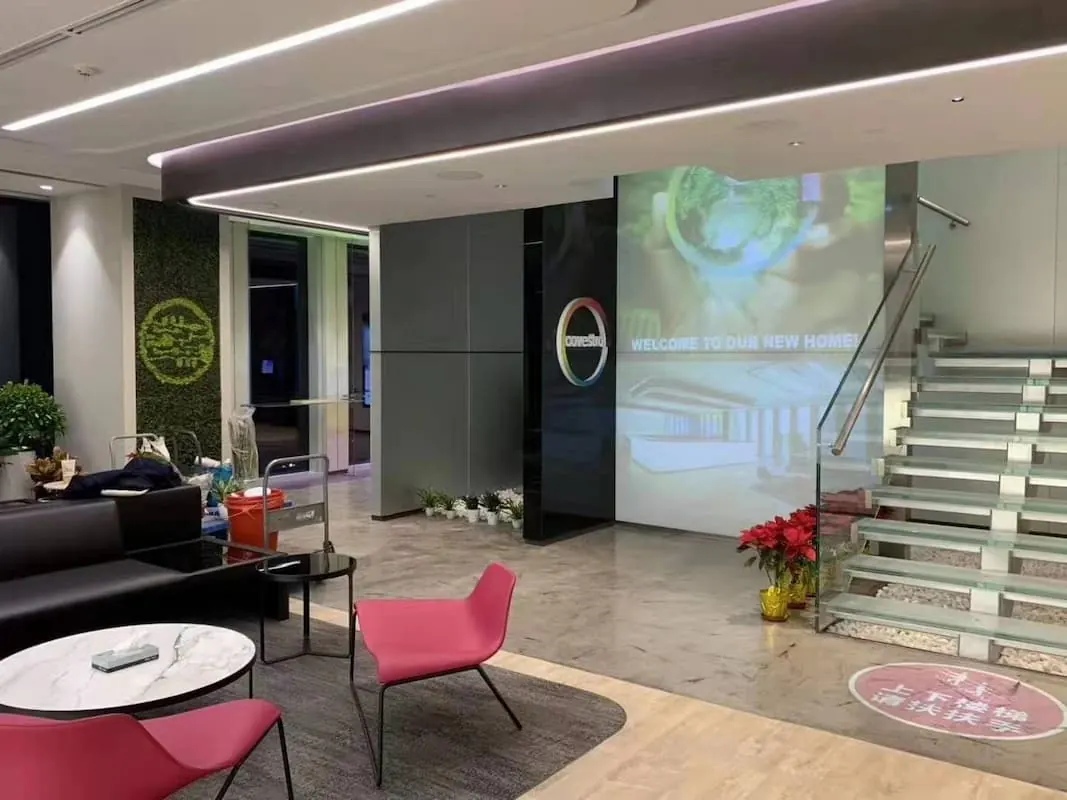 Covestro Office Shanghai Clear Projection Film project