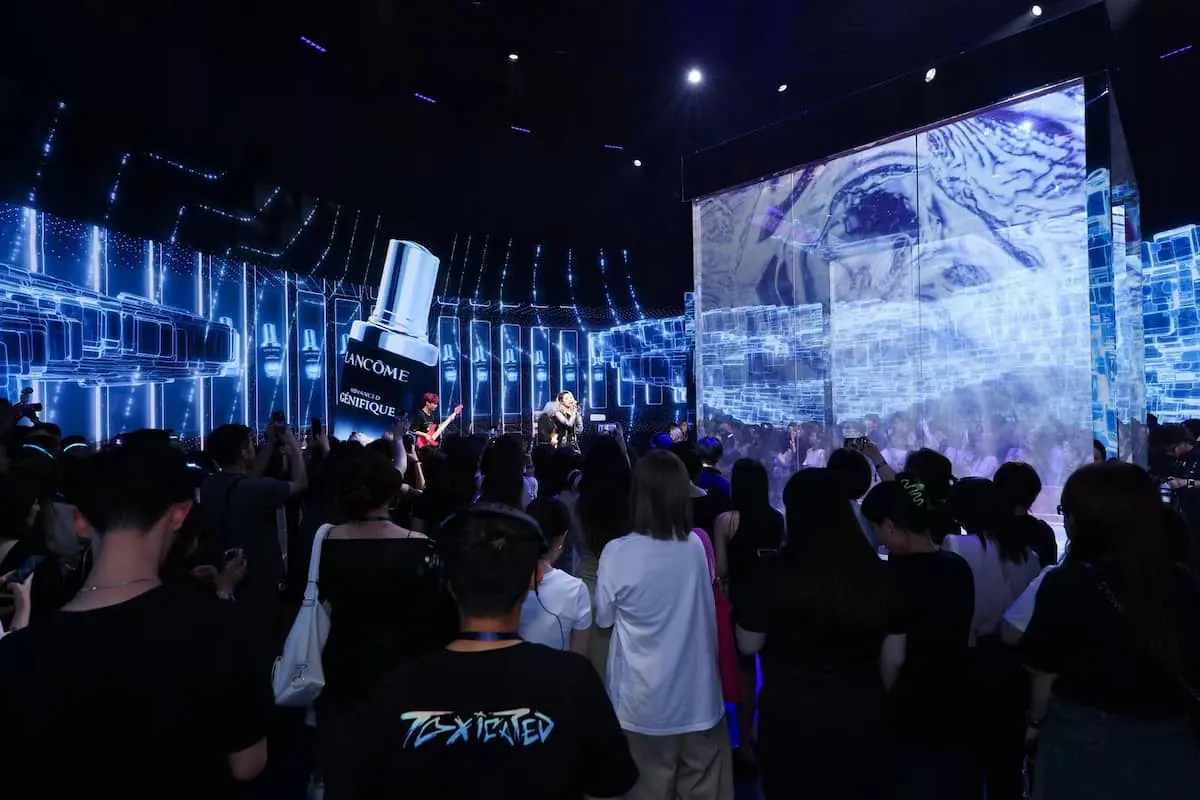 Lancome Presentation Shanghai Clear Projection Film project